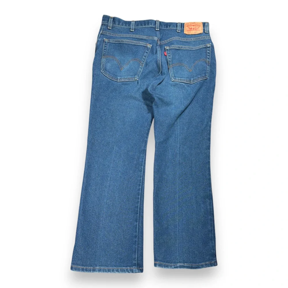 Vintage Levis Jeans Mens 36x29 Blue 517 Bootcut Dark Wash Denim Cotton Poly Y2K